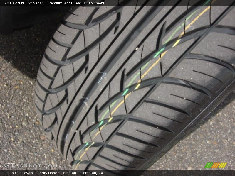 Premium White Pearl / Parchment 2010 Acura TSX Sedan