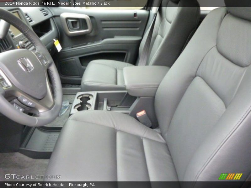 Front Seat of 2014 Ridgeline RTL