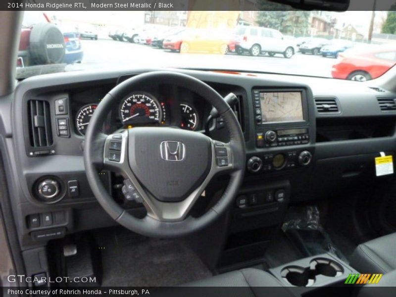 Dashboard of 2014 Ridgeline RTL