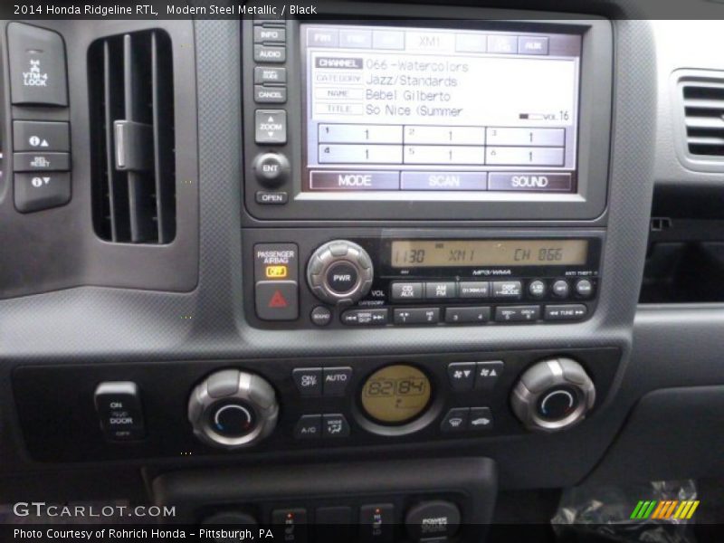 Controls of 2014 Ridgeline RTL