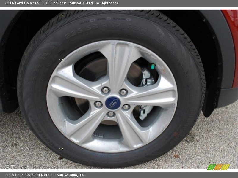 Sunset / Medium Light Stone 2014 Ford Escape SE 1.6L EcoBoost
