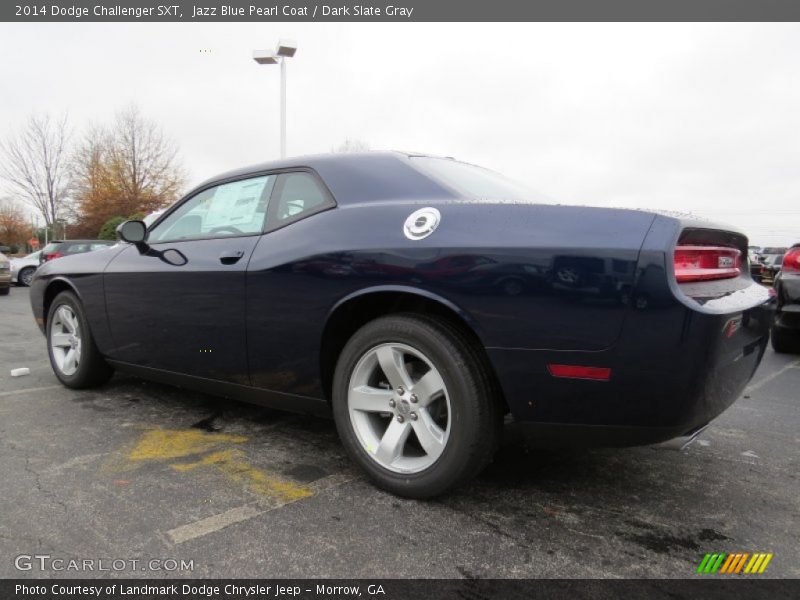 Jazz Blue Pearl Coat / Dark Slate Gray 2014 Dodge Challenger SXT