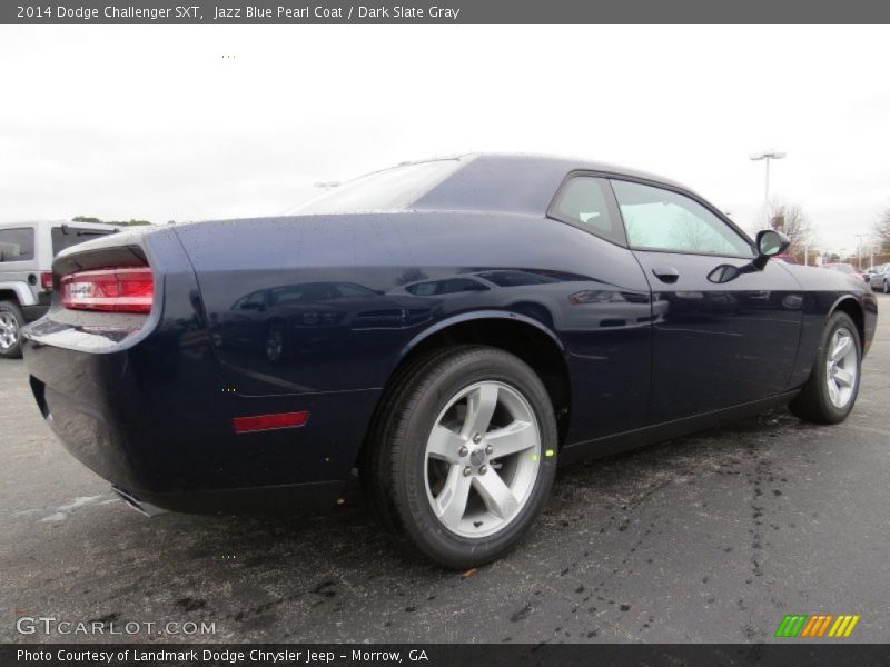 Jazz Blue Pearl Coat / Dark Slate Gray 2014 Dodge Challenger SXT