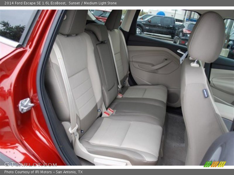 Sunset / Medium Light Stone 2014 Ford Escape SE 1.6L EcoBoost
