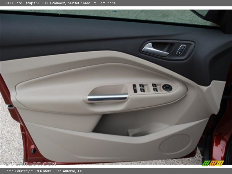 Sunset / Medium Light Stone 2014 Ford Escape SE 1.6L EcoBoost