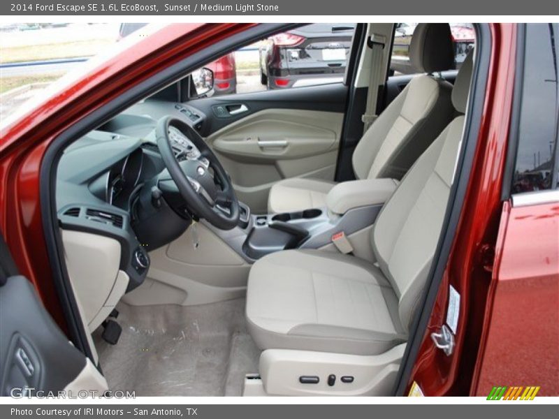 Sunset / Medium Light Stone 2014 Ford Escape SE 1.6L EcoBoost