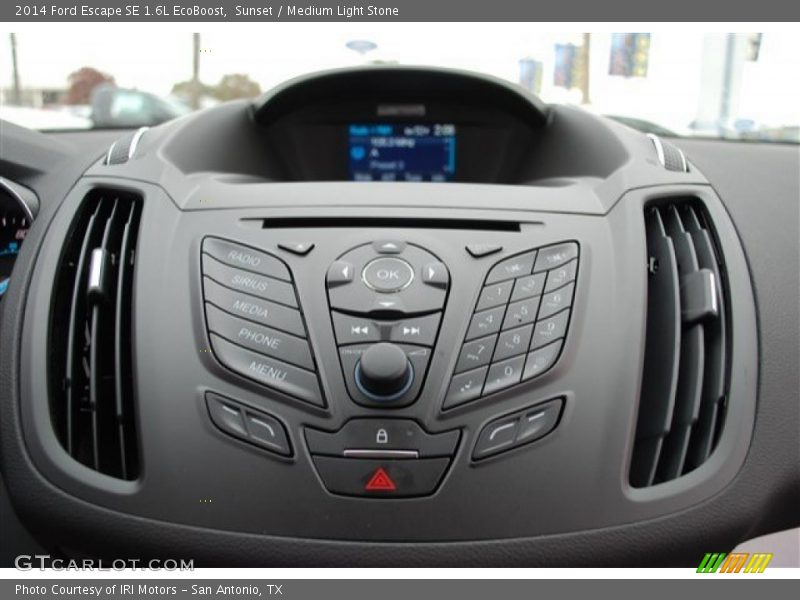 Sunset / Medium Light Stone 2014 Ford Escape SE 1.6L EcoBoost