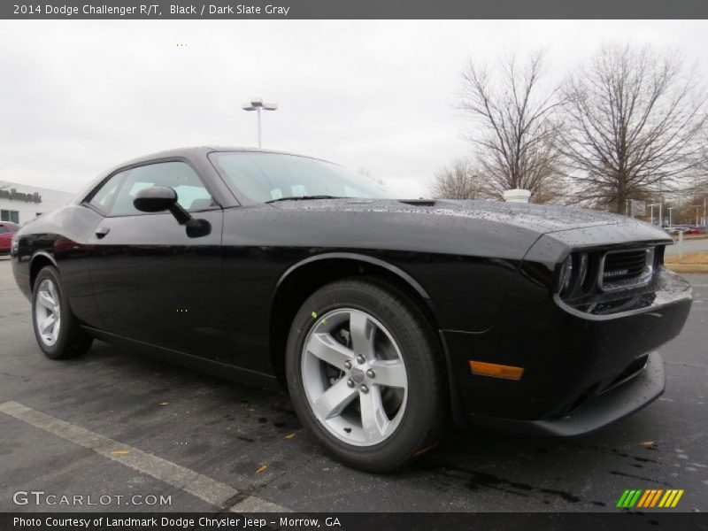 Black / Dark Slate Gray 2014 Dodge Challenger R/T