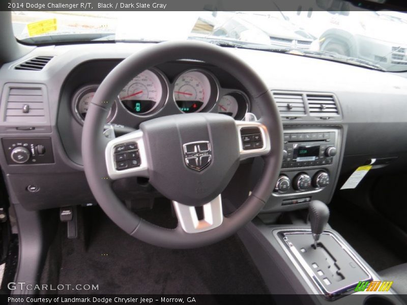 Black / Dark Slate Gray 2014 Dodge Challenger R/T