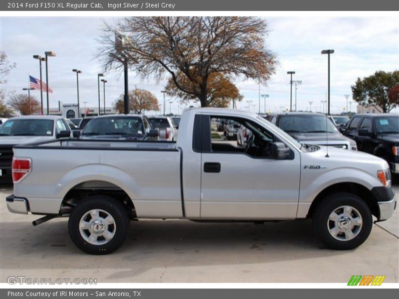 Ingot Silver / Steel Grey 2014 Ford F150 XL Regular Cab