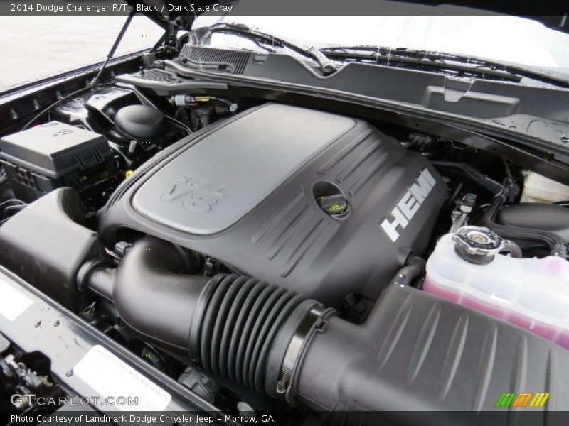 Black / Dark Slate Gray 2014 Dodge Challenger R/T