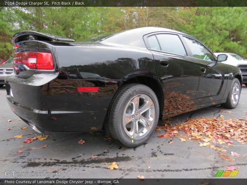 Pitch Black / Black 2014 Dodge Charger SE