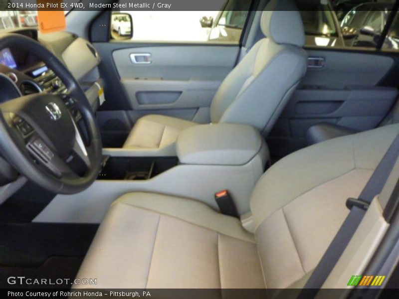 Modern Steel Metallic / Gray 2014 Honda Pilot EX 4WD
