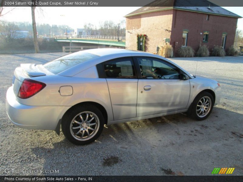 Silver Nickel / Grey 2004 Saturn ION 2 Quad Coupe