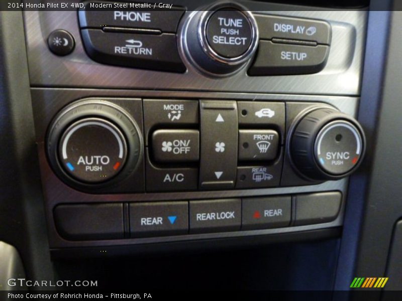 Modern Steel Metallic / Gray 2014 Honda Pilot EX 4WD