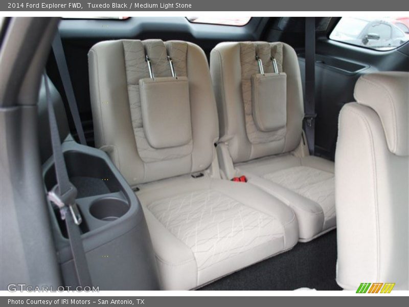 Tuxedo Black / Medium Light Stone 2014 Ford Explorer FWD