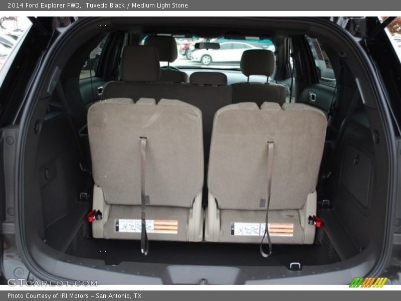 Tuxedo Black / Medium Light Stone 2014 Ford Explorer FWD
