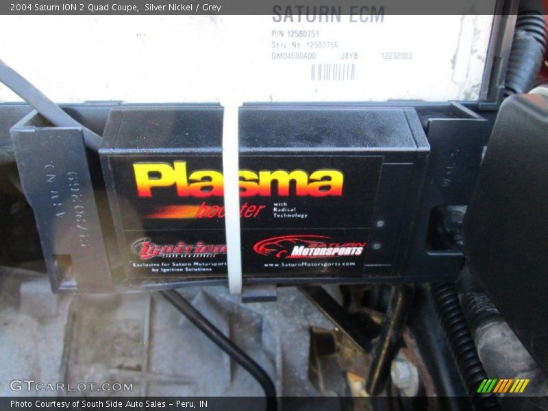 Silver Nickel / Grey 2004 Saturn ION 2 Quad Coupe
