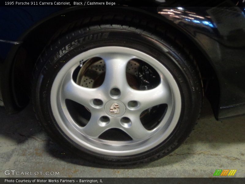 Black / Cashmere Beige 1995 Porsche 911 Carrera Cabriolet