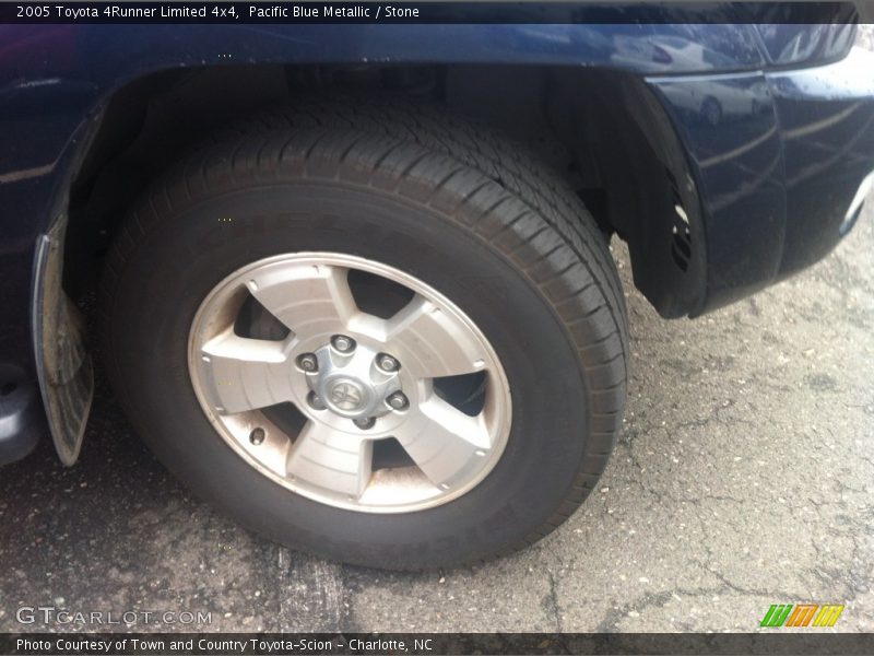 Pacific Blue Metallic / Stone 2005 Toyota 4Runner Limited 4x4
