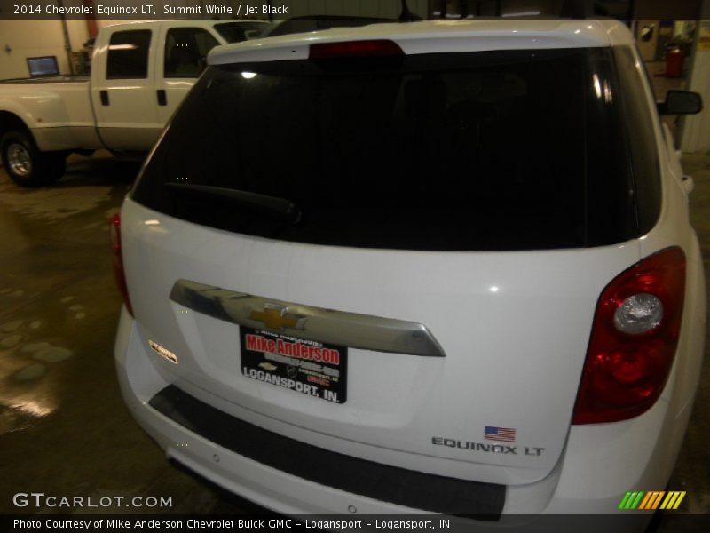 Summit White / Jet Black 2014 Chevrolet Equinox LT