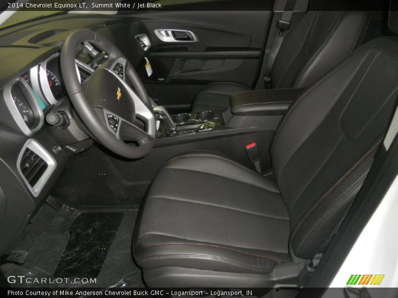 Summit White / Jet Black 2014 Chevrolet Equinox LT
