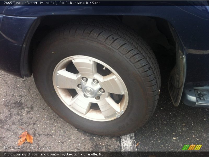 Pacific Blue Metallic / Stone 2005 Toyota 4Runner Limited 4x4