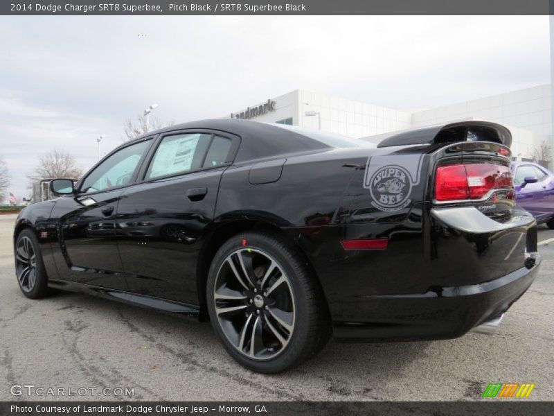 Pitch Black / SRT8 Superbee Black 2014 Dodge Charger SRT8 Superbee