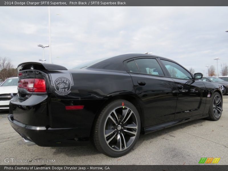 Pitch Black / SRT8 Superbee Black 2014 Dodge Charger SRT8 Superbee