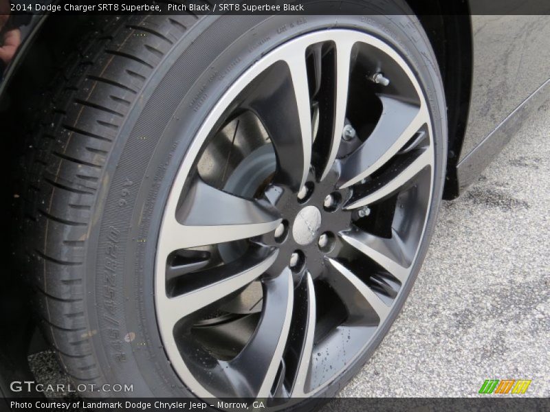 Pitch Black / SRT8 Superbee Black 2014 Dodge Charger SRT8 Superbee