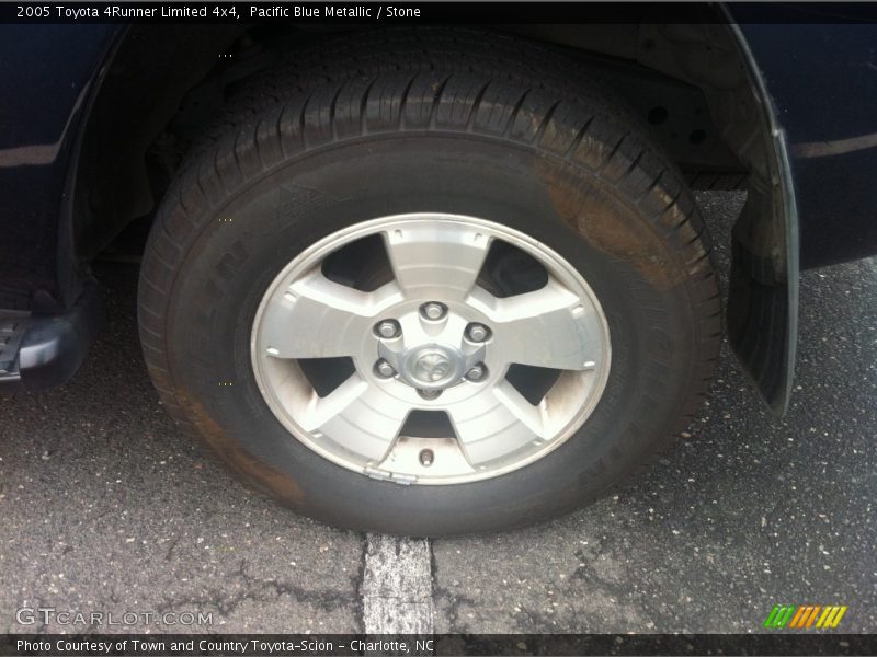 Pacific Blue Metallic / Stone 2005 Toyota 4Runner Limited 4x4