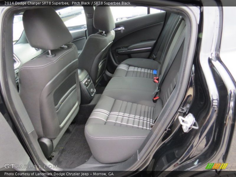 Rear Seat of 2014 Charger SRT8 Superbee