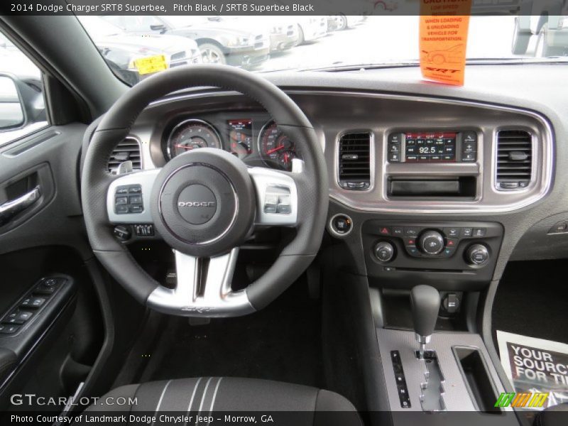 Dashboard of 2014 Charger SRT8 Superbee