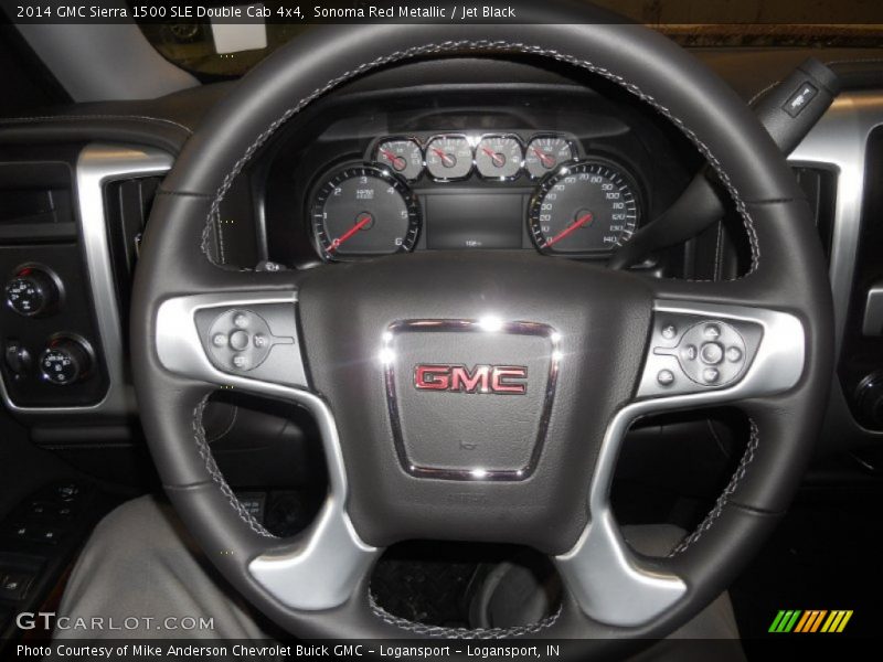  2014 Sierra 1500 SLE Double Cab 4x4 Steering Wheel