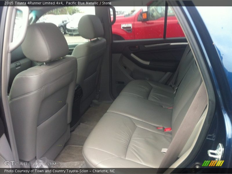 Pacific Blue Metallic / Stone 2005 Toyota 4Runner Limited 4x4