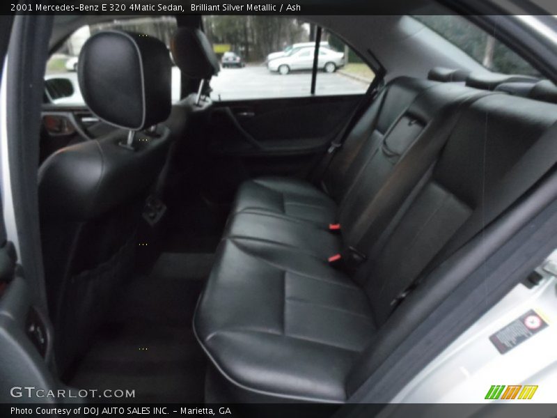 Brilliant Silver Metallic / Ash 2001 Mercedes-Benz E 320 4Matic Sedan