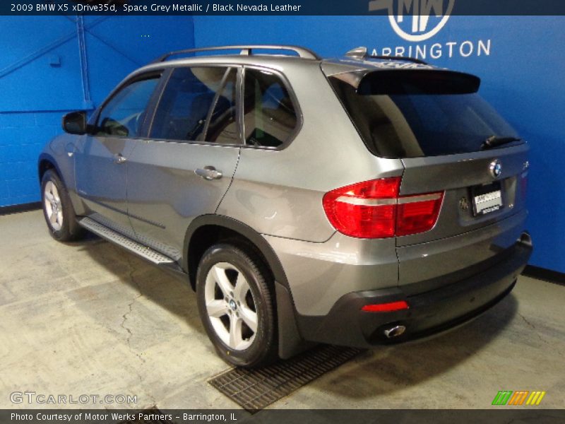 Space Grey Metallic / Black Nevada Leather 2009 BMW X5 xDrive35d