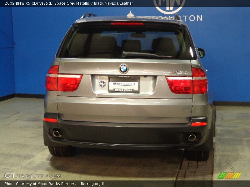 Space Grey Metallic / Black Nevada Leather 2009 BMW X5 xDrive35d