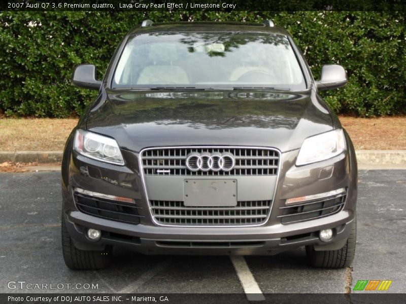 Lava Gray Pearl Effect / Limestone Grey 2007 Audi Q7 3.6 Premium quattro
