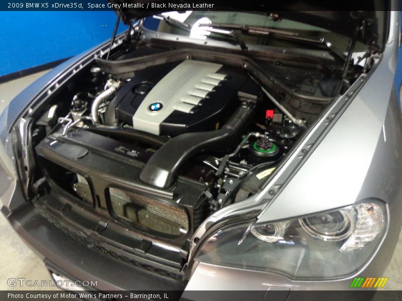 Space Grey Metallic / Black Nevada Leather 2009 BMW X5 xDrive35d