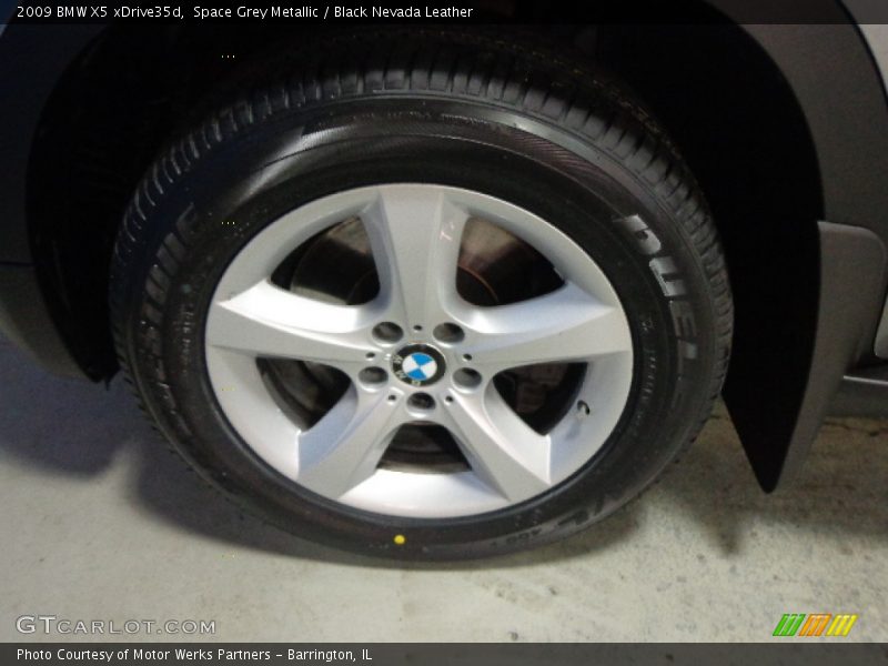 Space Grey Metallic / Black Nevada Leather 2009 BMW X5 xDrive35d