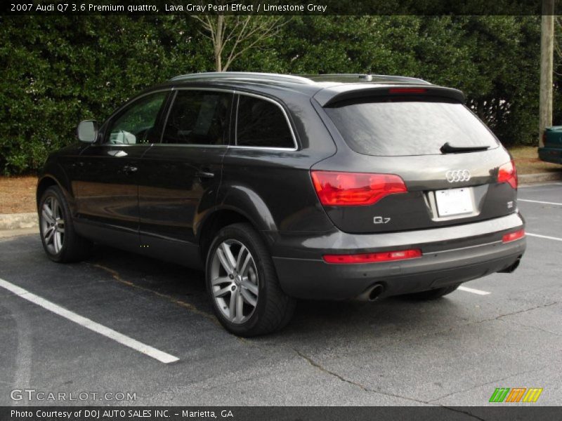 Lava Gray Pearl Effect / Limestone Grey 2007 Audi Q7 3.6 Premium quattro