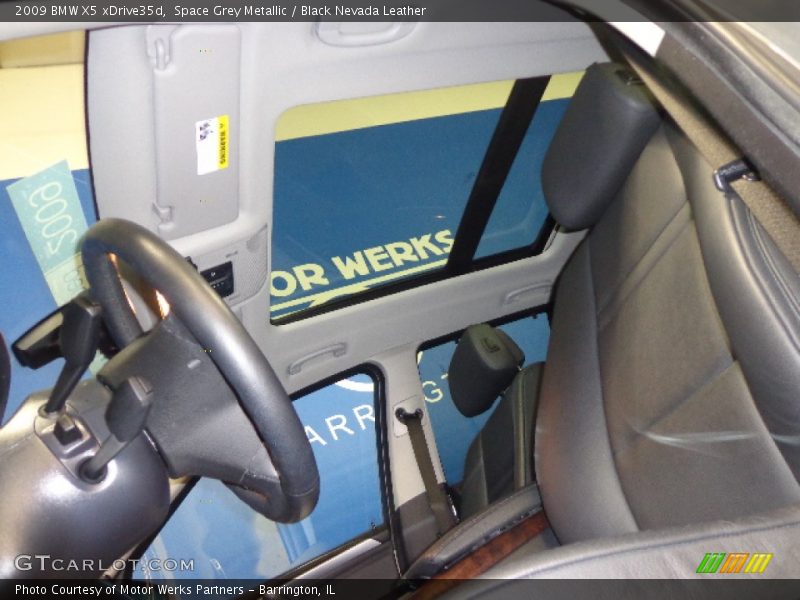 Space Grey Metallic / Black Nevada Leather 2009 BMW X5 xDrive35d