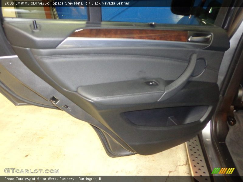 Space Grey Metallic / Black Nevada Leather 2009 BMW X5 xDrive35d
