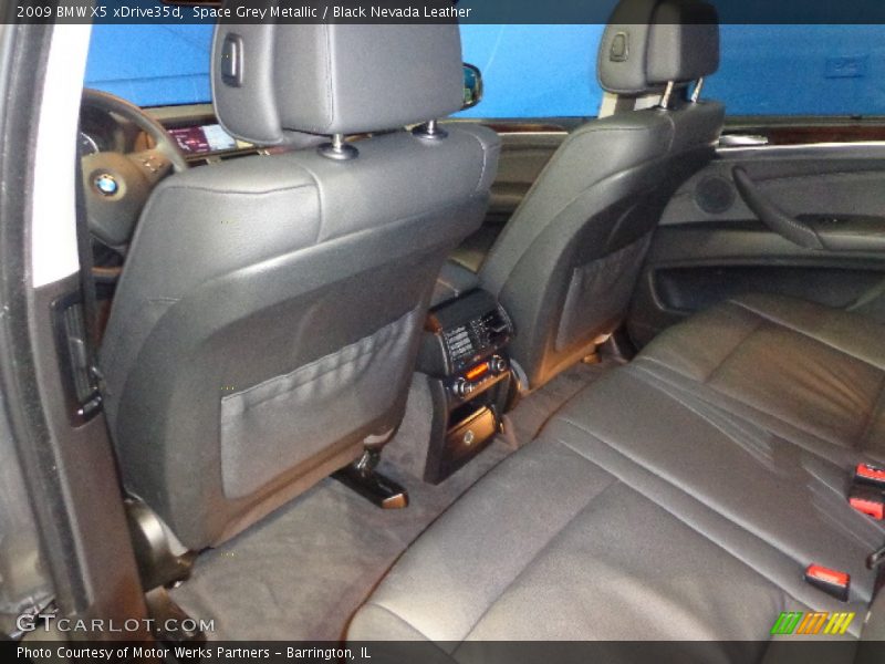 Space Grey Metallic / Black Nevada Leather 2009 BMW X5 xDrive35d