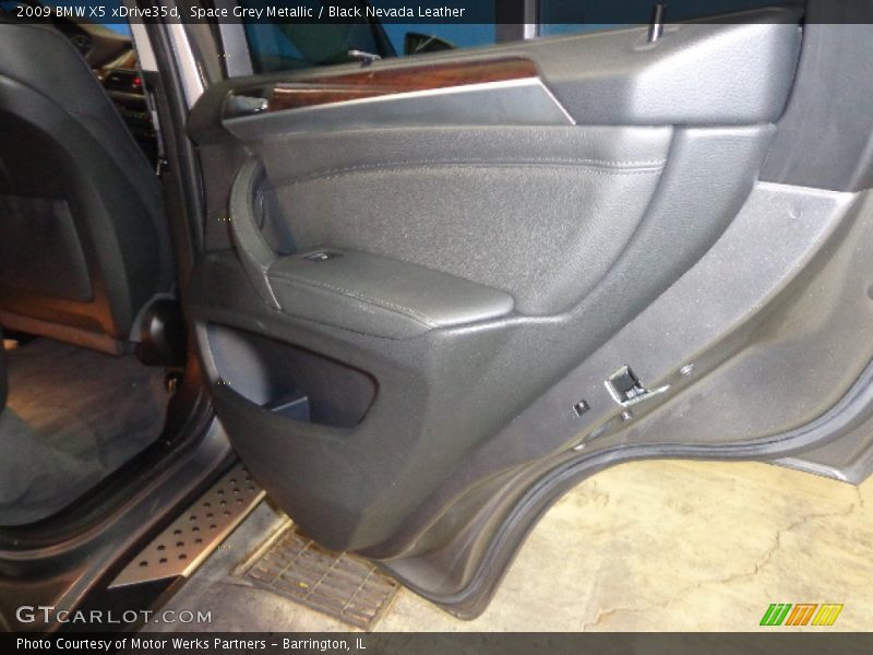 Space Grey Metallic / Black Nevada Leather 2009 BMW X5 xDrive35d