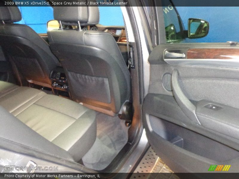 Space Grey Metallic / Black Nevada Leather 2009 BMW X5 xDrive35d