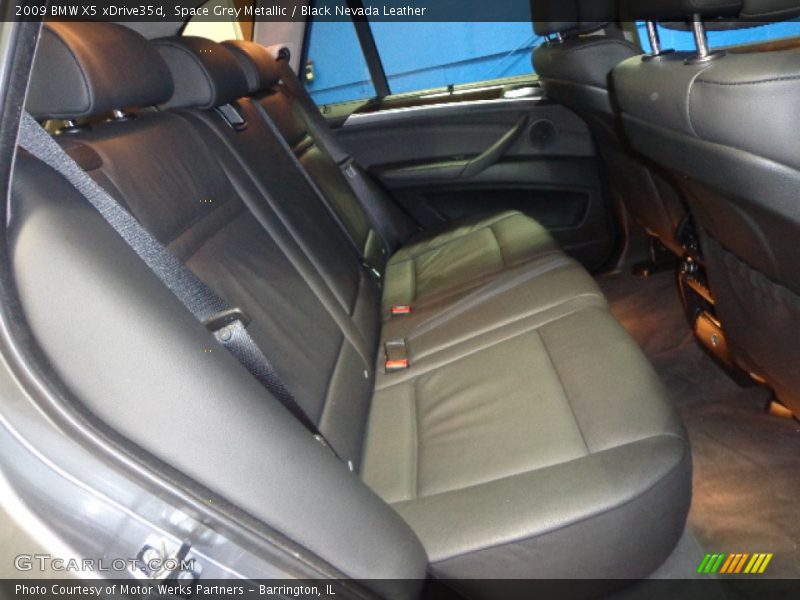 Space Grey Metallic / Black Nevada Leather 2009 BMW X5 xDrive35d