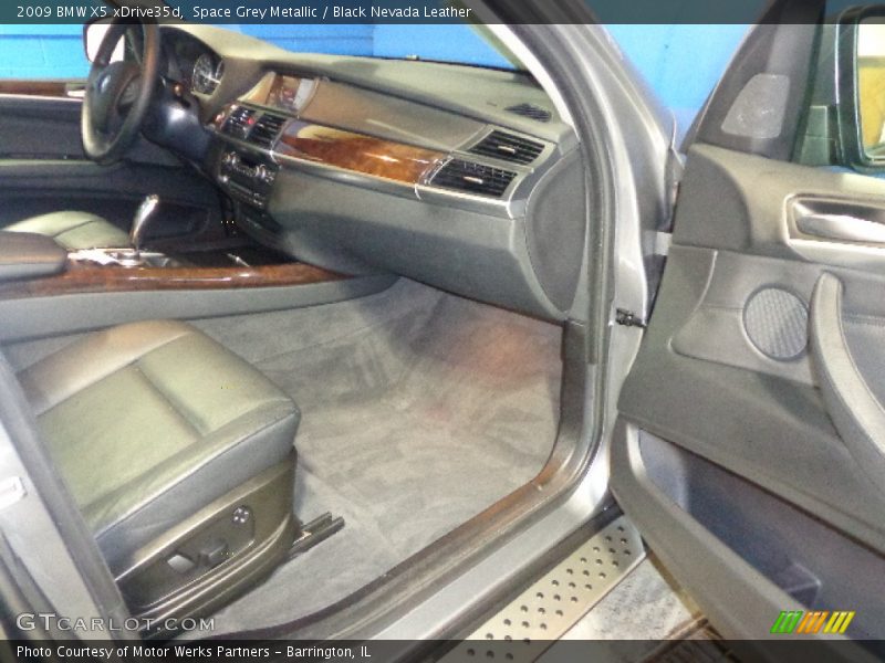 Space Grey Metallic / Black Nevada Leather 2009 BMW X5 xDrive35d