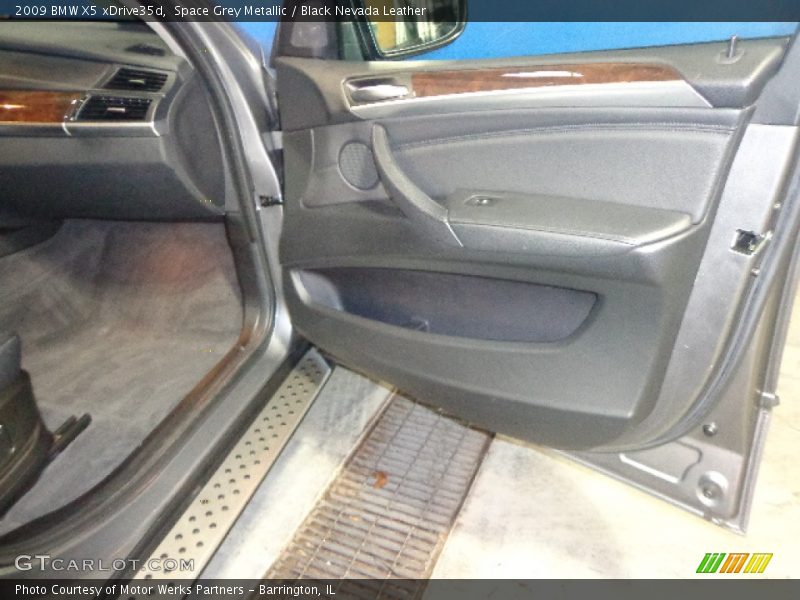 Space Grey Metallic / Black Nevada Leather 2009 BMW X5 xDrive35d